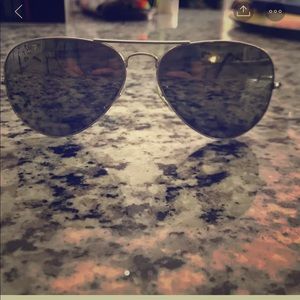 Polarized ray ban aviators